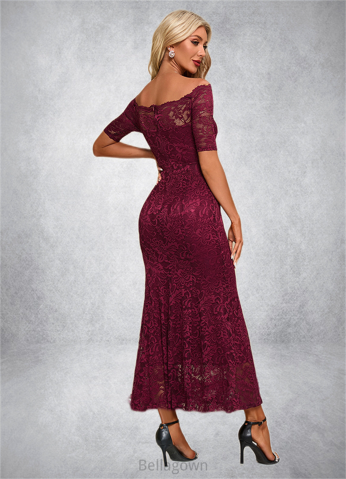 Kali Boat Neck Elegant Trumpet/Mermaid Lace Maxi Dresses DNP0022251