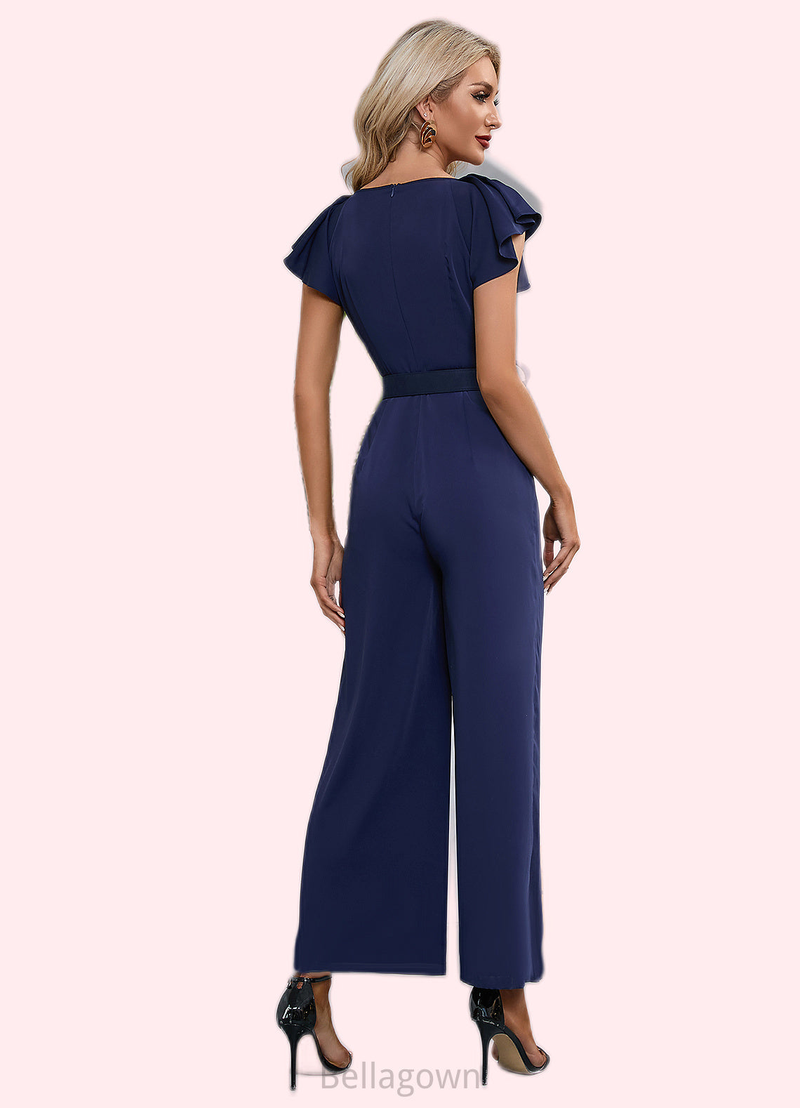 Annabel Scoop Elegant Jumpsuit/Pantsuit Polyester Maxi Dresses DNP0022417